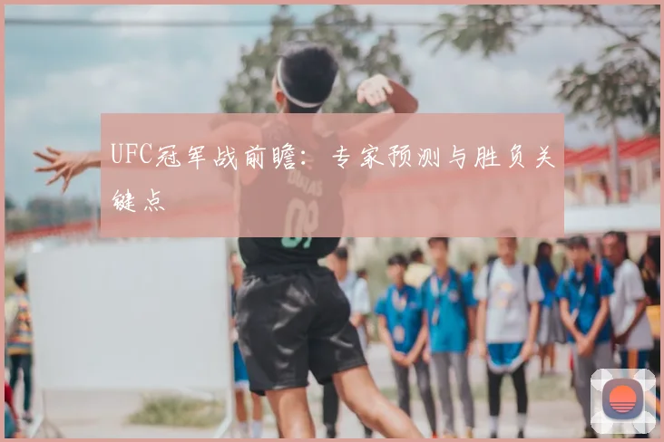 UFC冠军战前瞻:专家预测与胜负关键点