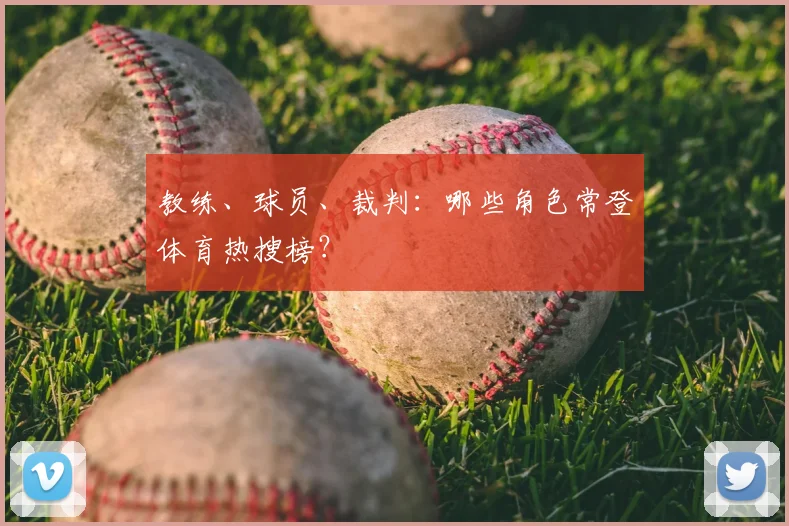 教练、球员、裁判:哪些角色常登体育热搜榜?