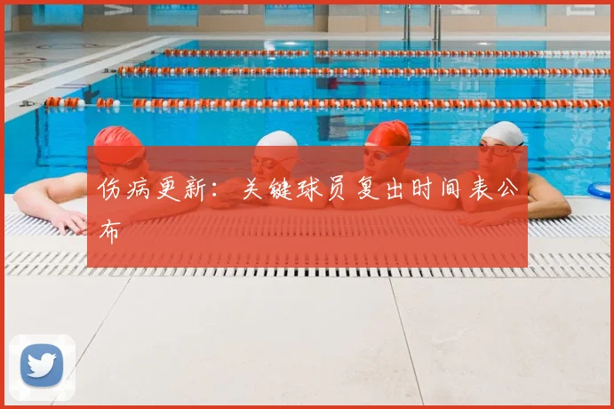 伤病更新:关键球员复出时间表公布